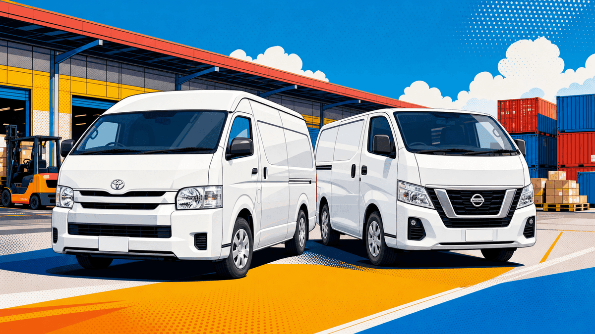 Toyota Hiace vs Nissan Caravan: Which Van Should You Import from Japan?